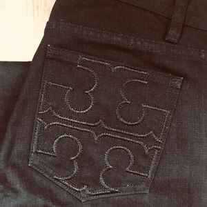 Tory Burch Black Bootcut Jeans sz 29